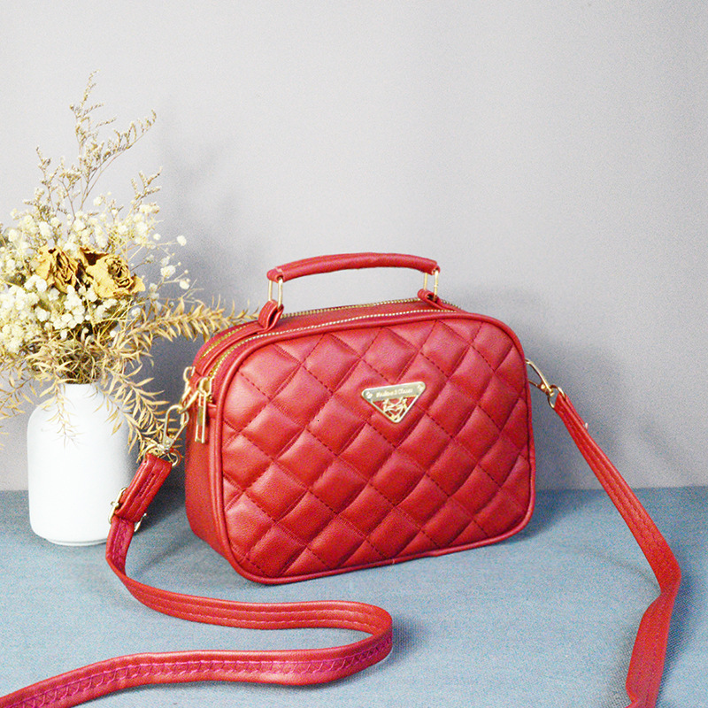 Free Shipping New Designer Bag For 2025 Women's Fashion Crossbody Bag Handbag Small Square Luxury Wallet Summer Texture Niche Ladies Shoulder Fac