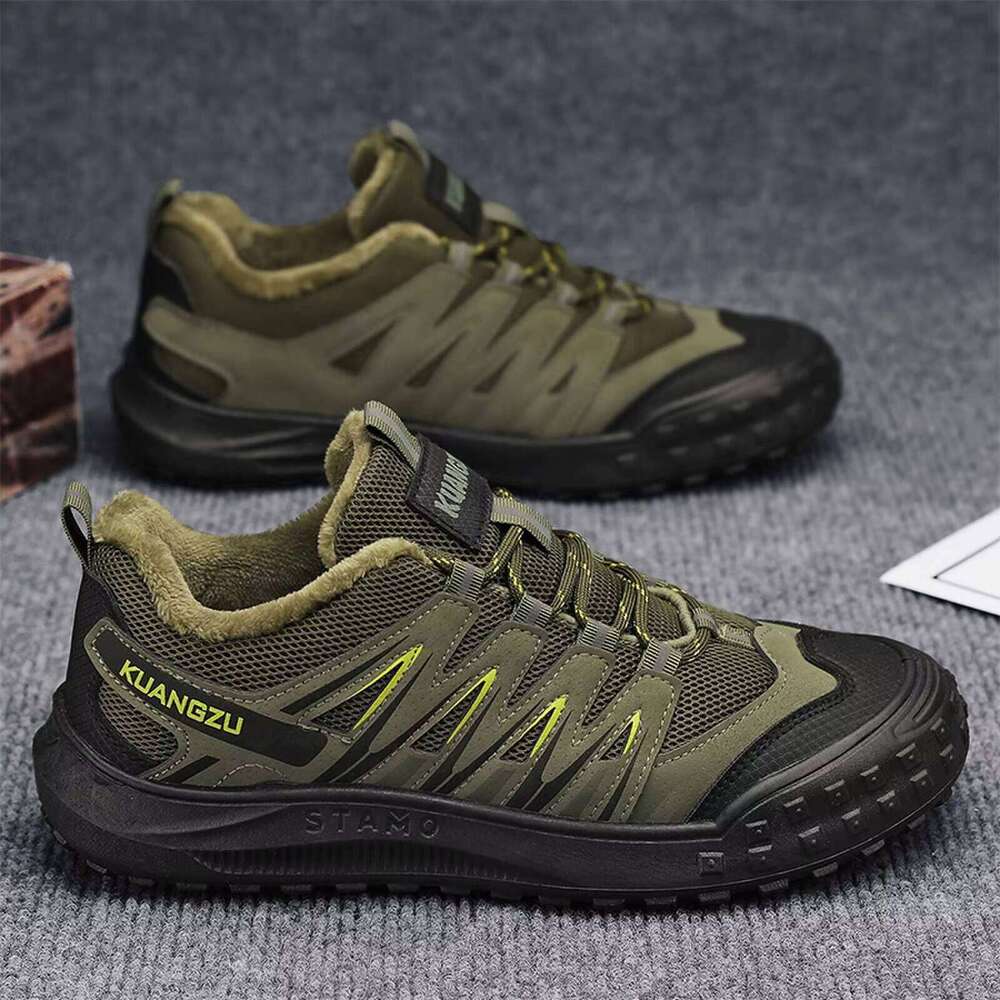 Hot Selling Outdoor High-quality Plush Men's Protective Breathable Sports and Leisure Shoes
