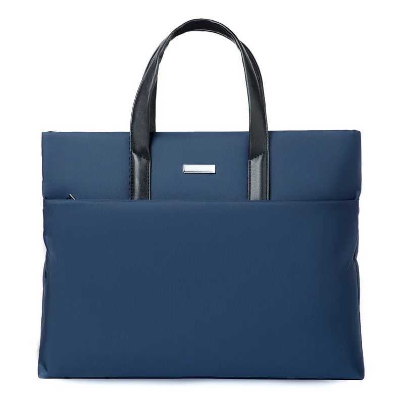 High Grade Business Laptop Bag Package Mens Waterproof Briefcase Handbag Official Large Capacity Black Blue Gray Custom W250610