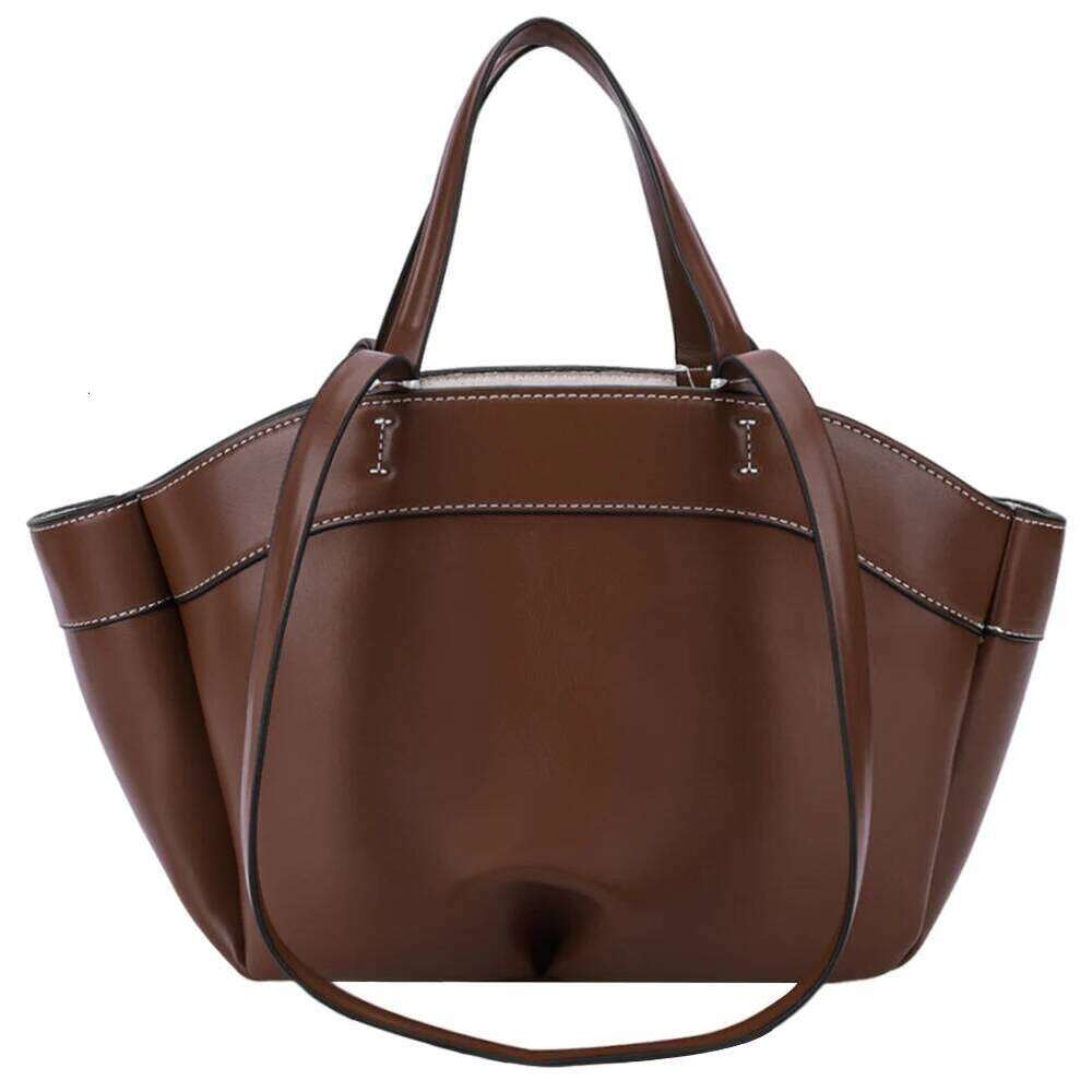 Tote For Women Large Capacity Handbag PU Leather Casual Commuting Shopping Travel Bag