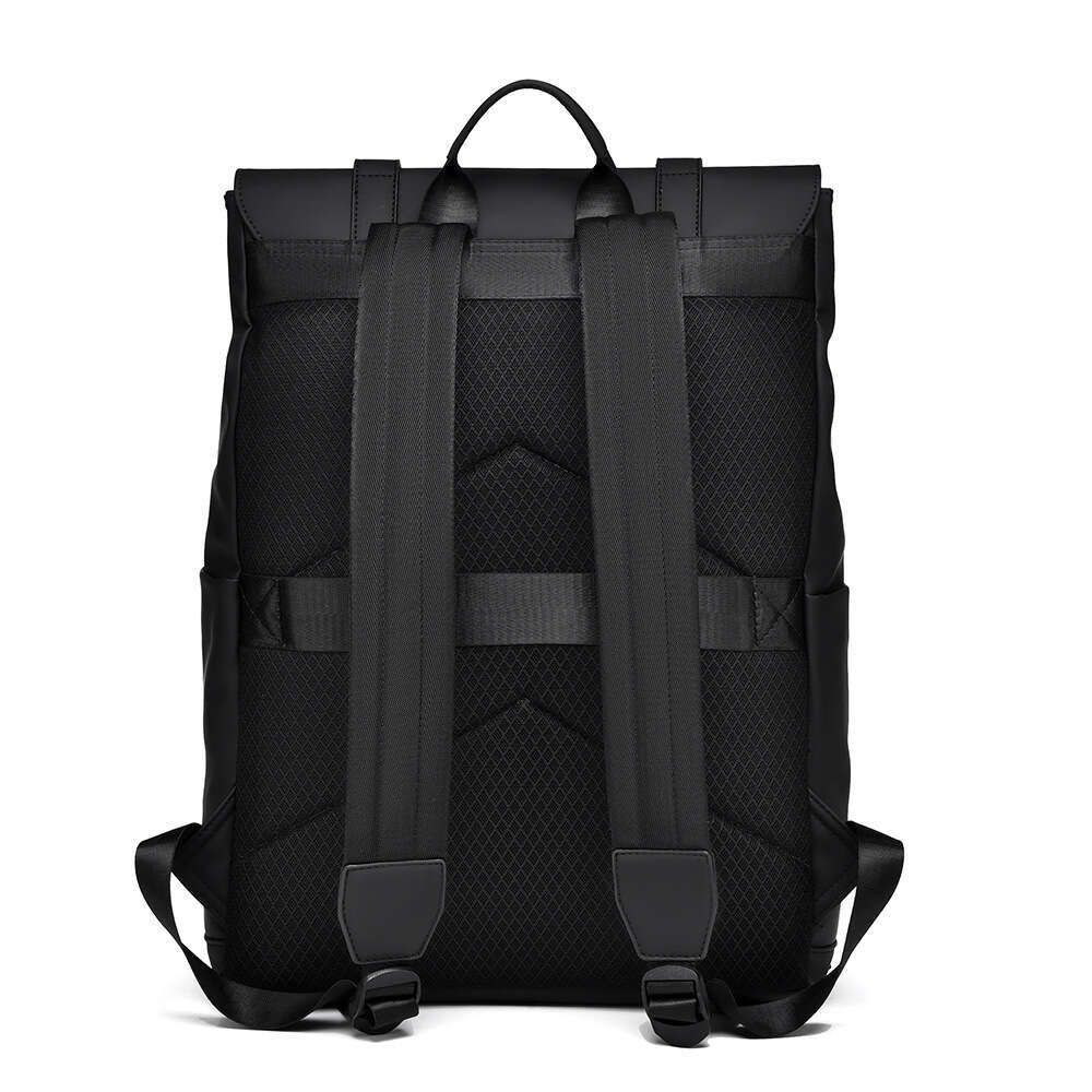 2024 Large Capacity Commuter Men's Backpack Autumn New Solid Color Fashion Simple