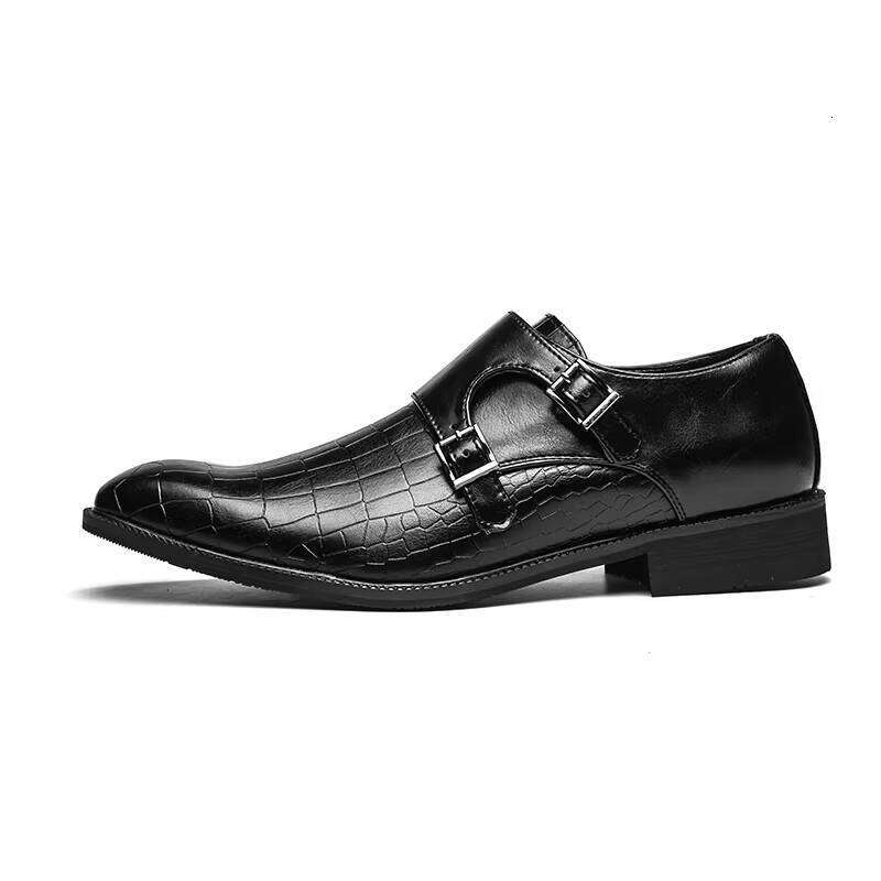 Hot Selling Business Pointed Toe Fashion Men's Casual Leather Formal Shoes