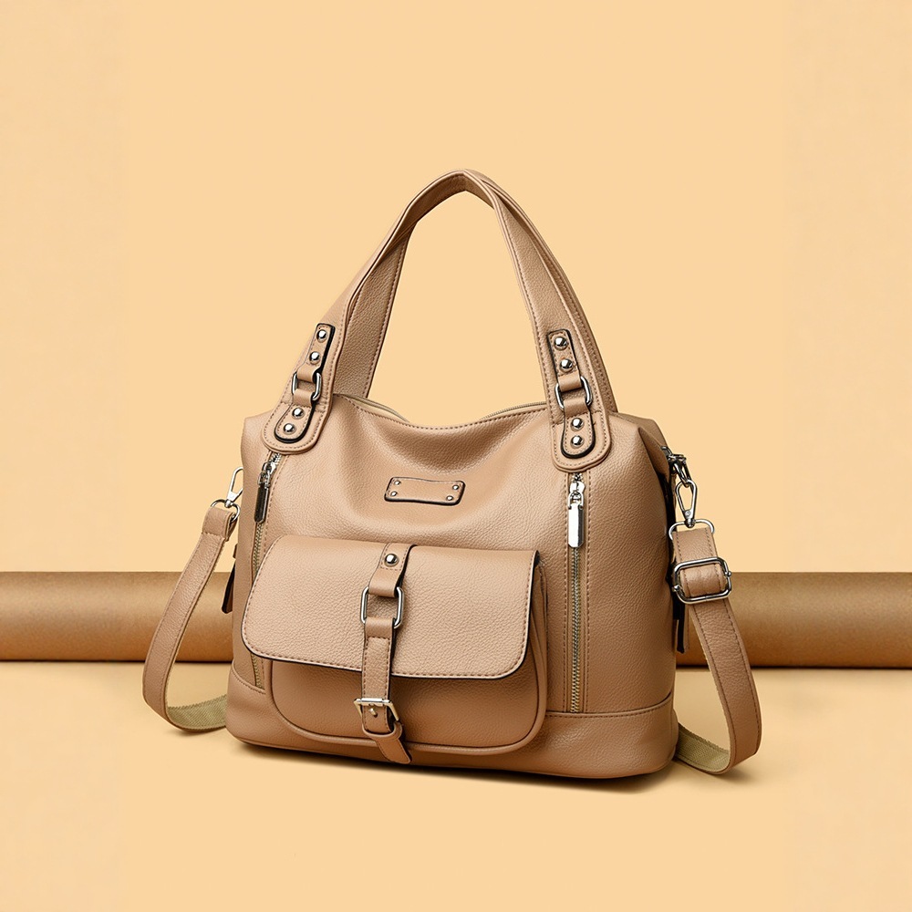 Free Shipping Original Design Vintage Distressed Tote Bag For Women Designer Large Capacity Luxury Commuter Bag 2025 New Handbag Shoulder Crossbody Ba