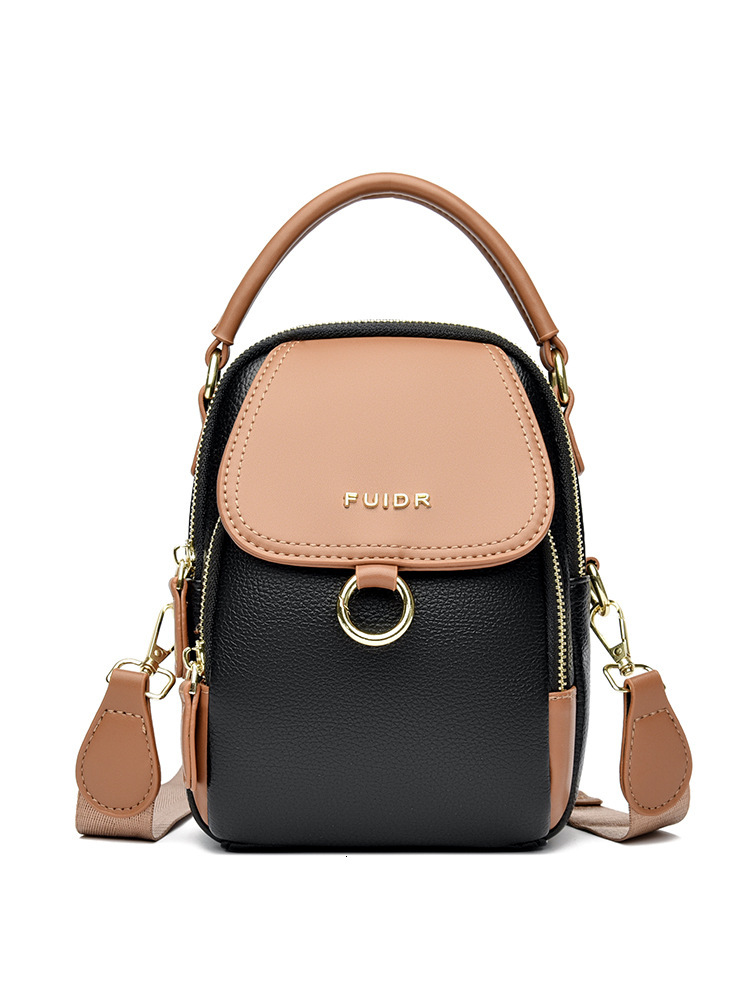 Free Shipping Designer Mom Bag 2025 New Versatile Small Crossbody Bag For Women Color-block Shoulder Luxury Handbag Casual Trendy Phone Bag