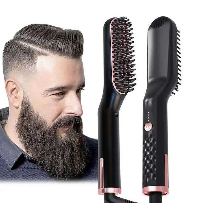Professional fast heating electric hair straightener with negative ions multifunctional for dry and wet use modeling tools W250610