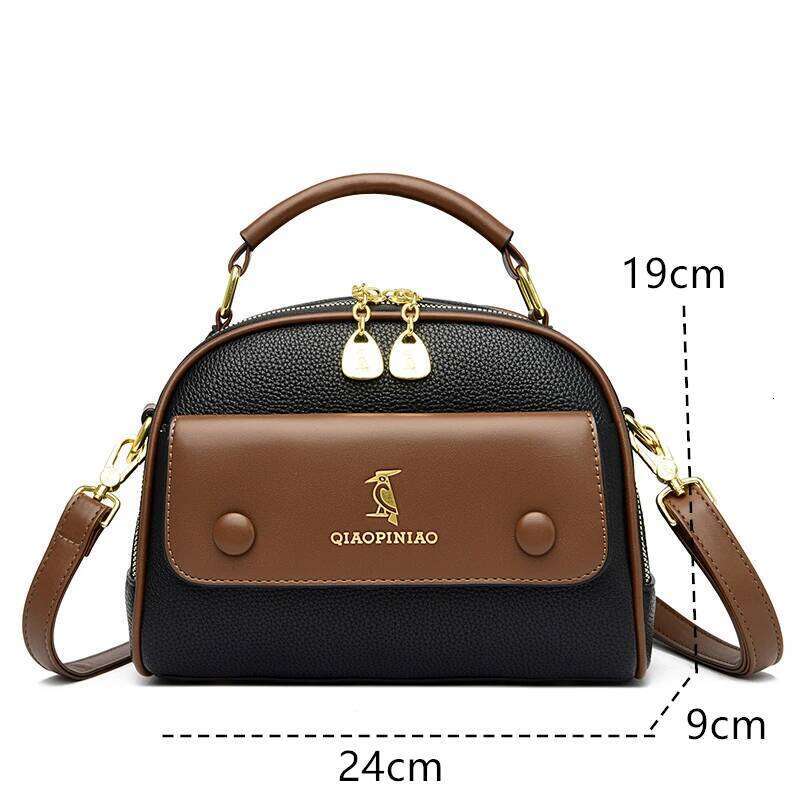 High Quality Leather Crossbody Shoulder Bag Women 2023New Fashion Purse And Handbag Designer Ladies Tote Brand Female Sac