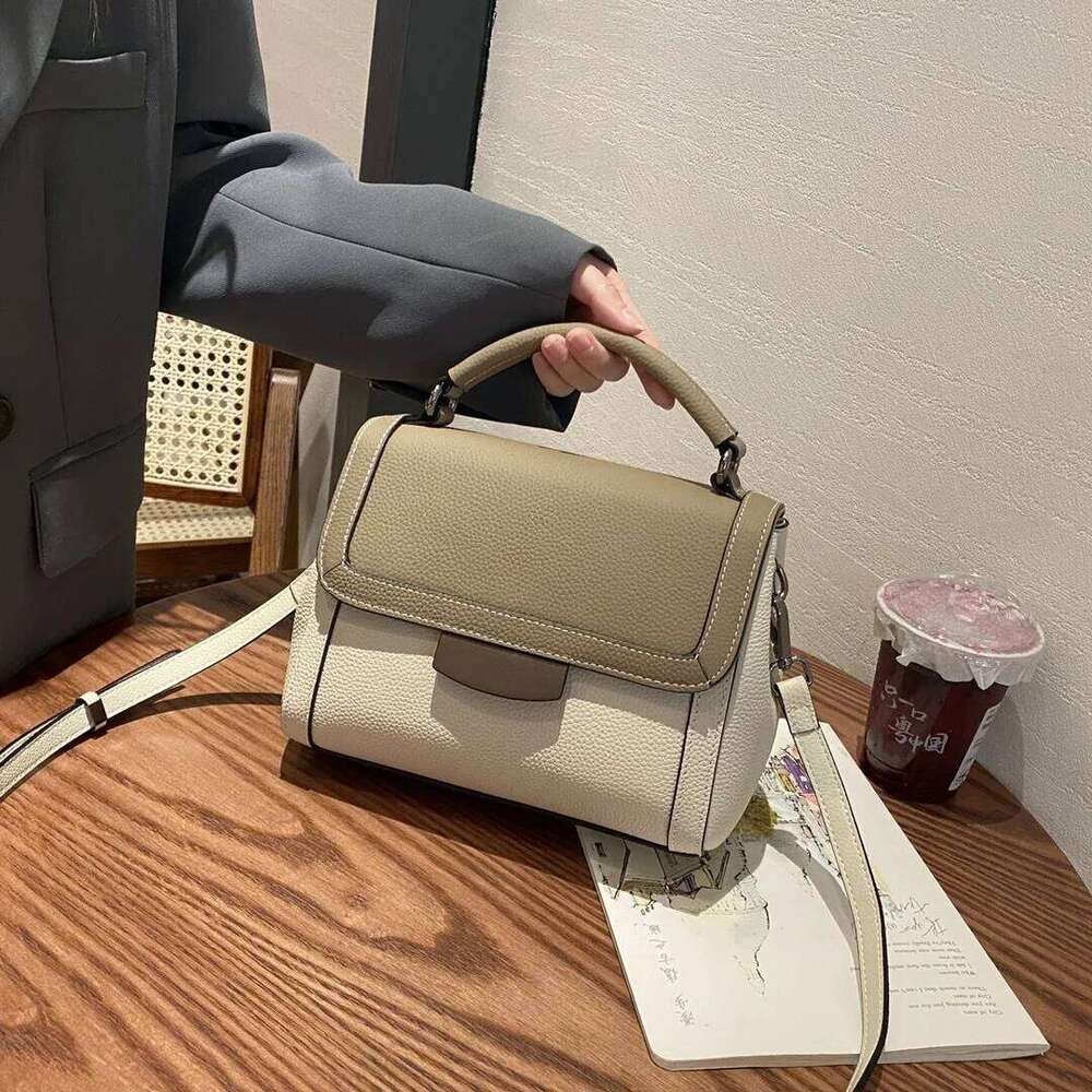 Genuine Leather Crossbody Women's 2023 New Fashion Versatile Handbag Classic Trendy Design Shoulder Bag For Lady
