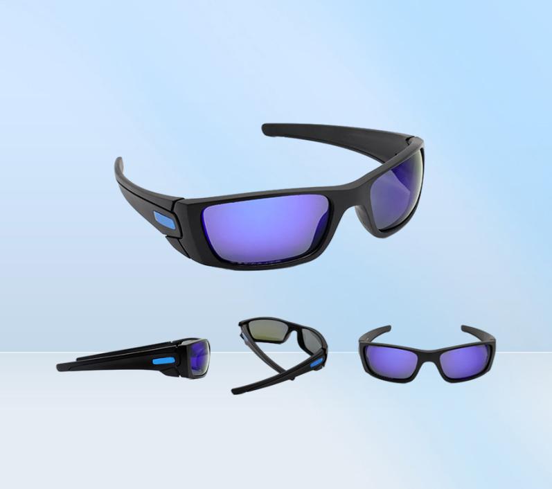 High Quality Brand Designer 009096 Sunglasses Polarized Riding Glasses Fuel Men And Women Sports Cell Sunglasses UV400 With B1814167