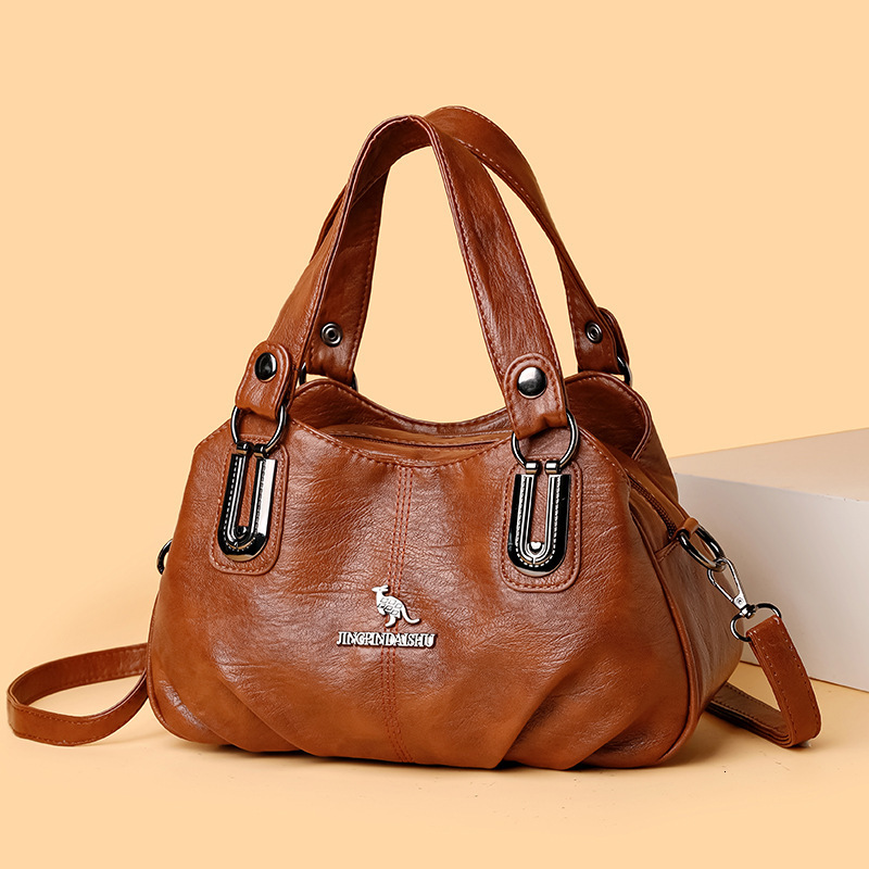 Free Shipping 2025 New Designer Bag Fashionable Multi Compartment Handbag Women's Outdoor Beach Bag Large Capacity Soft Trendy Shoulder Bag