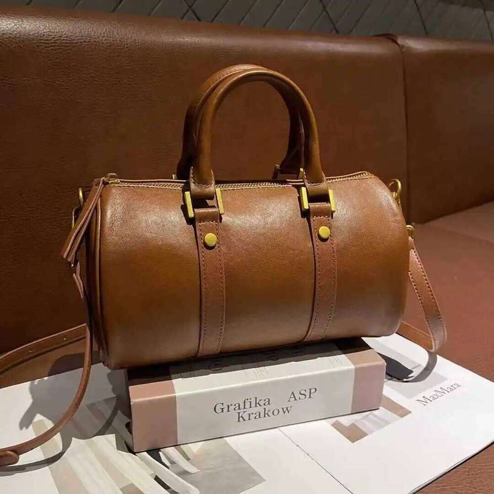 This Year's Popular Boston Women's Large Capacity 2024 New Autumn And Winter Casual Crossbody Handbag Pillow Bag