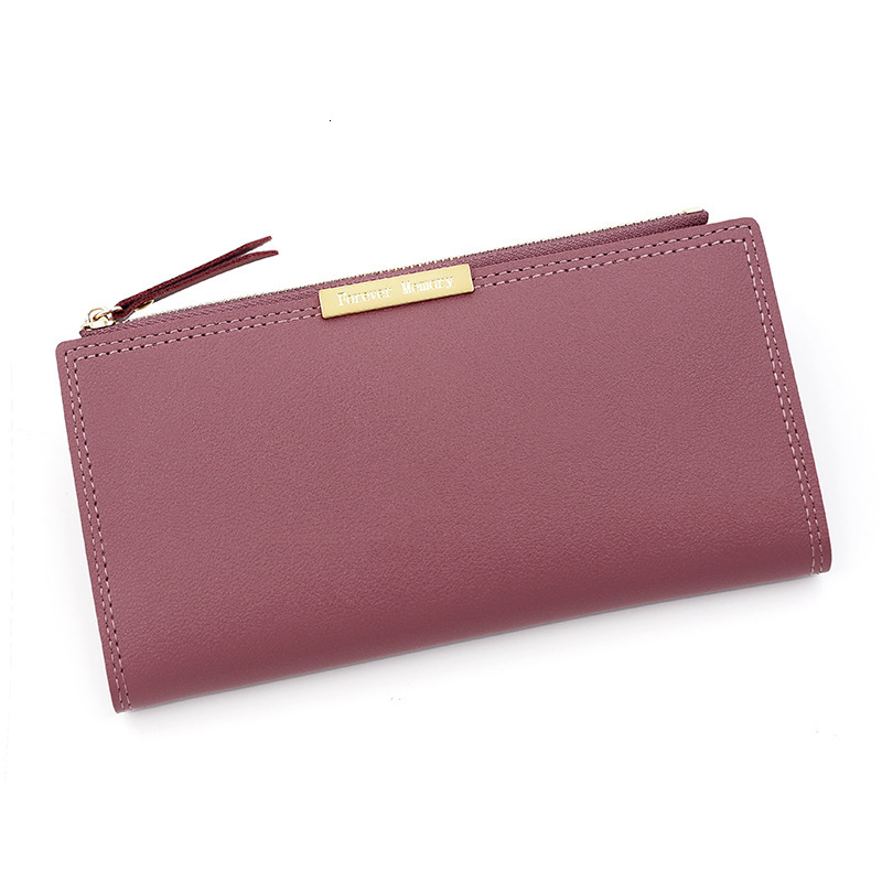 Free Shipping 2025 New Designer Bag Women's Long Wallet With Multiple Card Slots Zipper Card Bag Exquisite And Practical Trendy Coin Purse