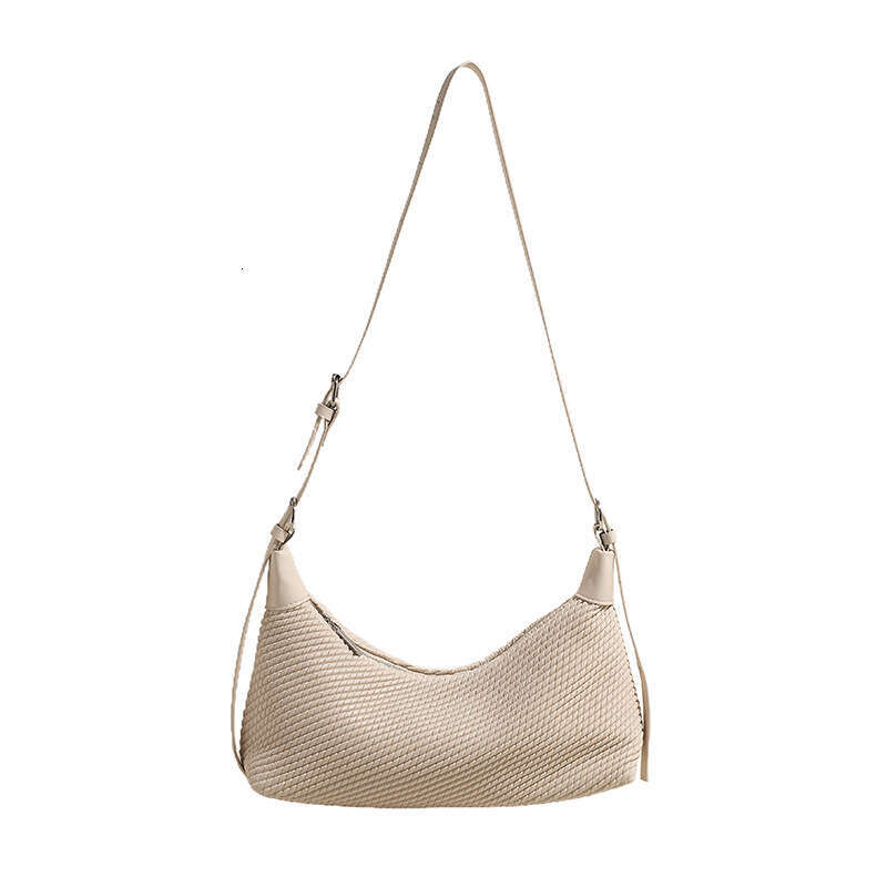 High-Quality Texture Underarm for Women 2024 New Trendy Fashion Casual Pleated Handbag Shoulder Crossbody Bag GUHUISHU