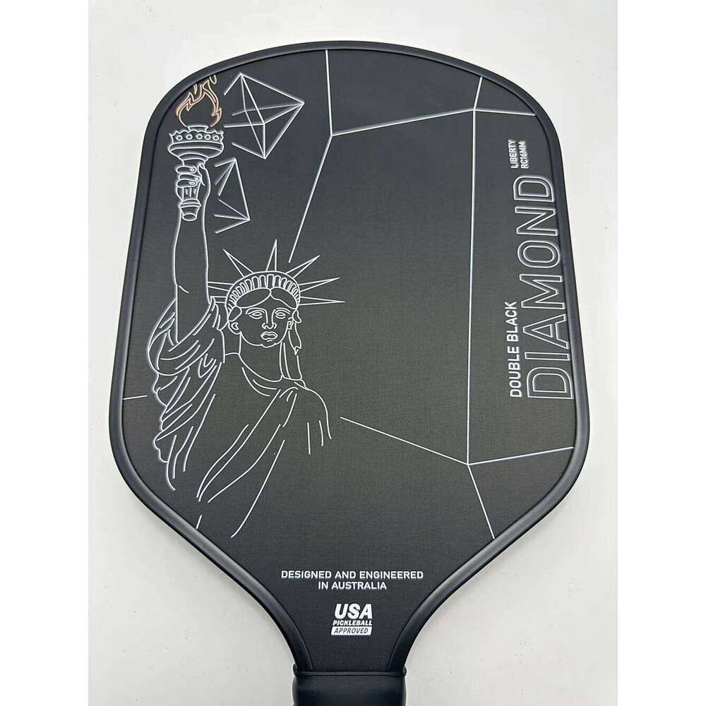 USAPA Standard Approved Double Black Dia liberty RC 16mm Thermoforming Professional Pickleball Paddle