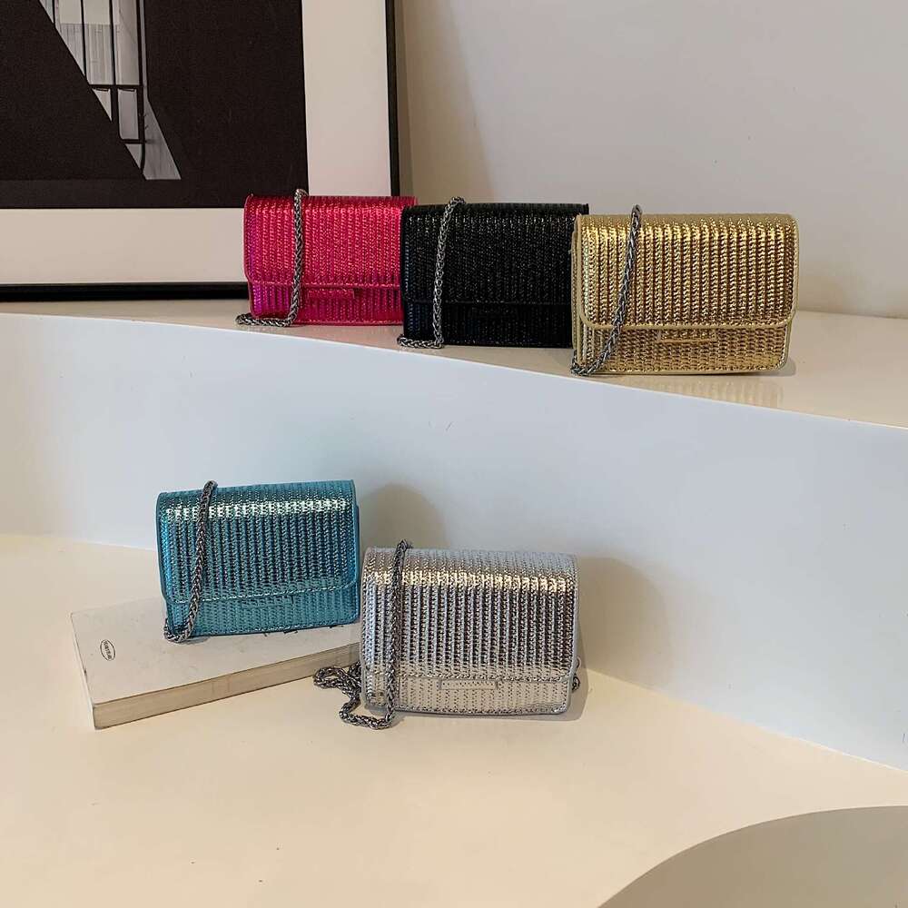 2024 New Trendy Mini Simple Small Square High-Quality Chain Shoulder Crossbody Bag GUHUISHU