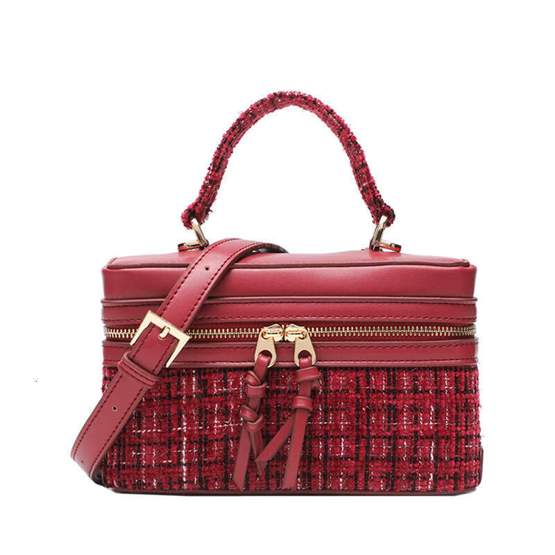 Z Brand Women's 2025 Autumn Winter New Small Square Versatile Hard Shoulder Crossbody Handbag Fashion Box Bag