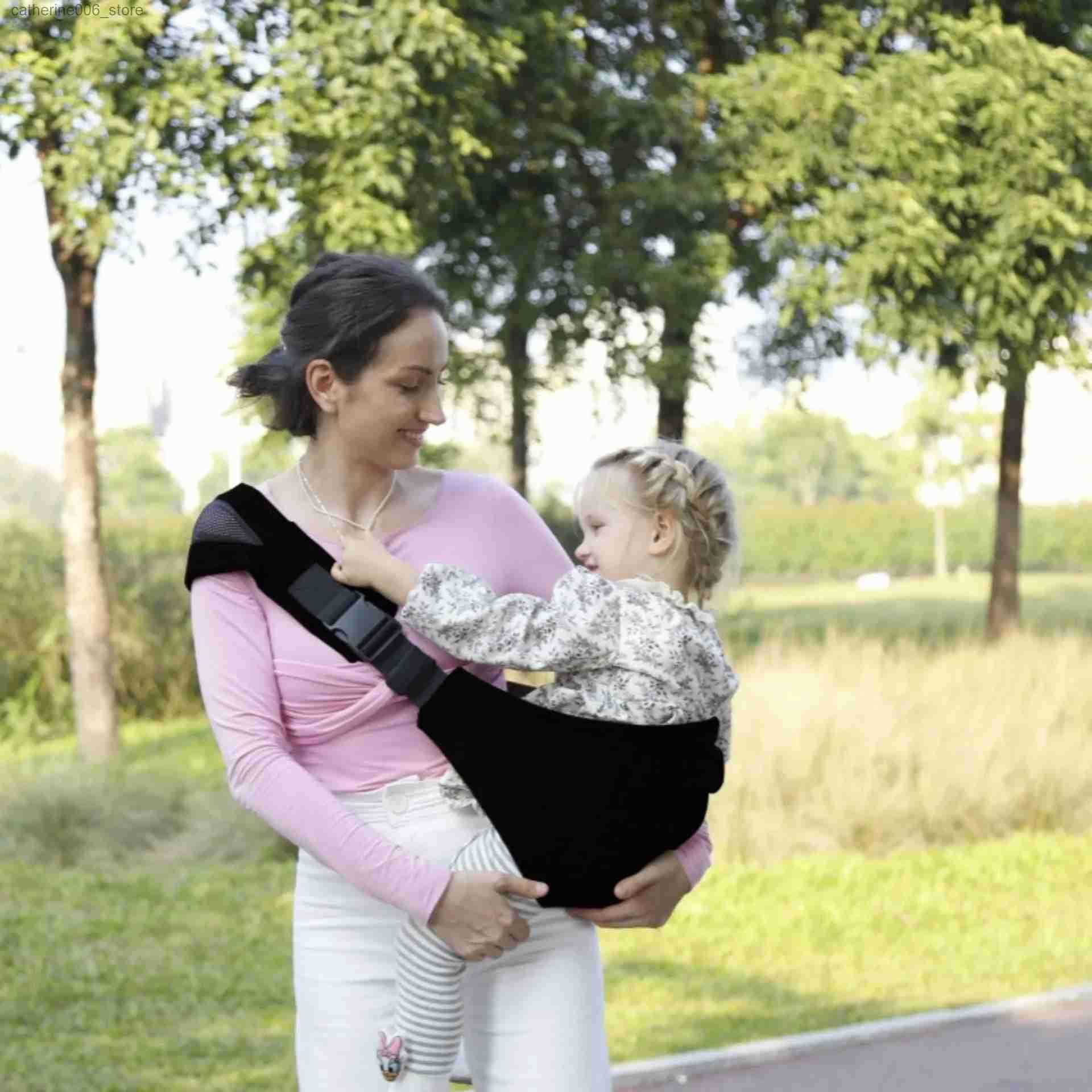 Baby Carriers Sling for Newborn Baby Carrier Wrap Bebe Sling Bag Portable Adjustable Infant Backpacks Strap Toddler Accessories y250610MMF8