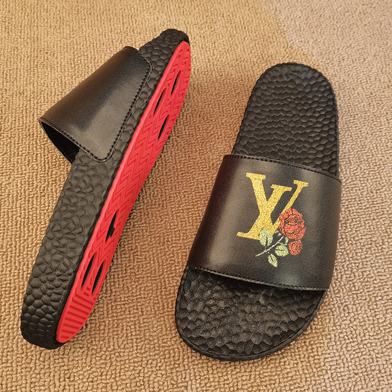 hot free shipping Designer Shoes for men outdoor home summer slippers beach shoes fashion casual classic sliders