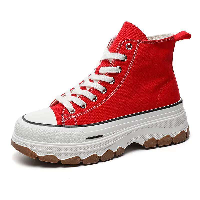 New Women's High Top Canvas Popular High-quality Sports Comfortable Skate Shoes