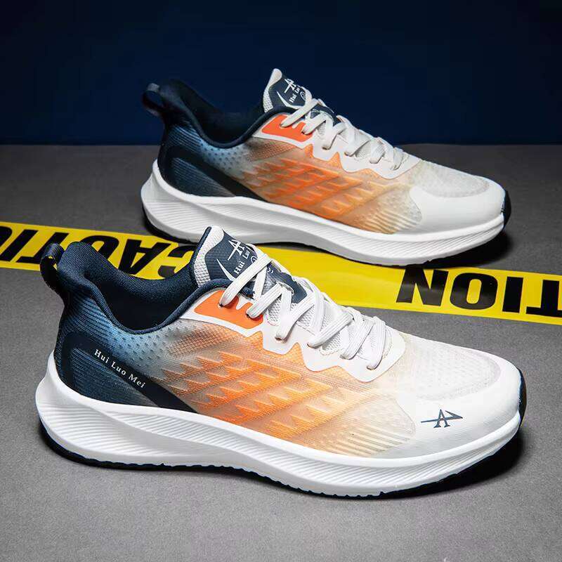 New Factory Straight Breathable Mesh Couple Sports Running Shoes