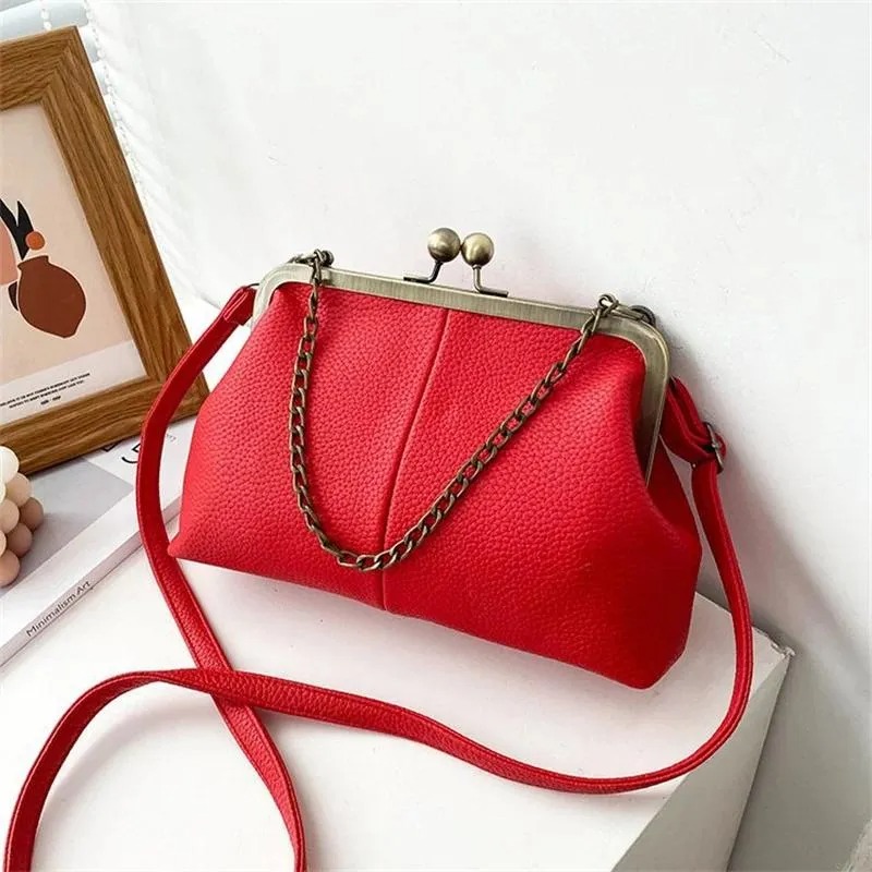 Designer bag Quilted Large Chain Shoulder Bags For Women Luxury Designer Crossbody Bags PU Leather Ladies Handbags Black White Fashion tote bag