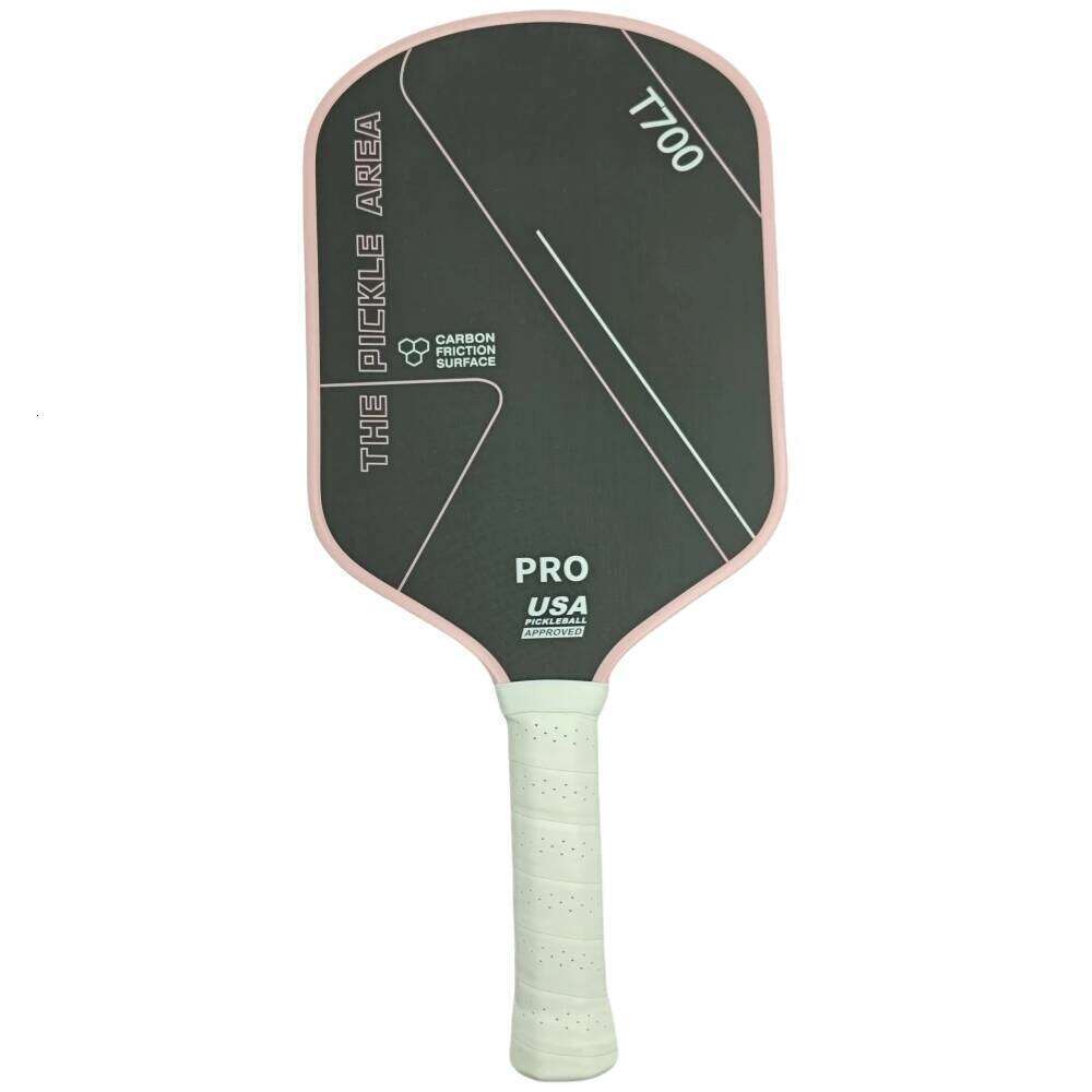 USAPA Approved T700 Carbon Fiber Pickleball Paddle Cold Cut Custom Honeycomb Core 16mm Thickness for Training Entertainment