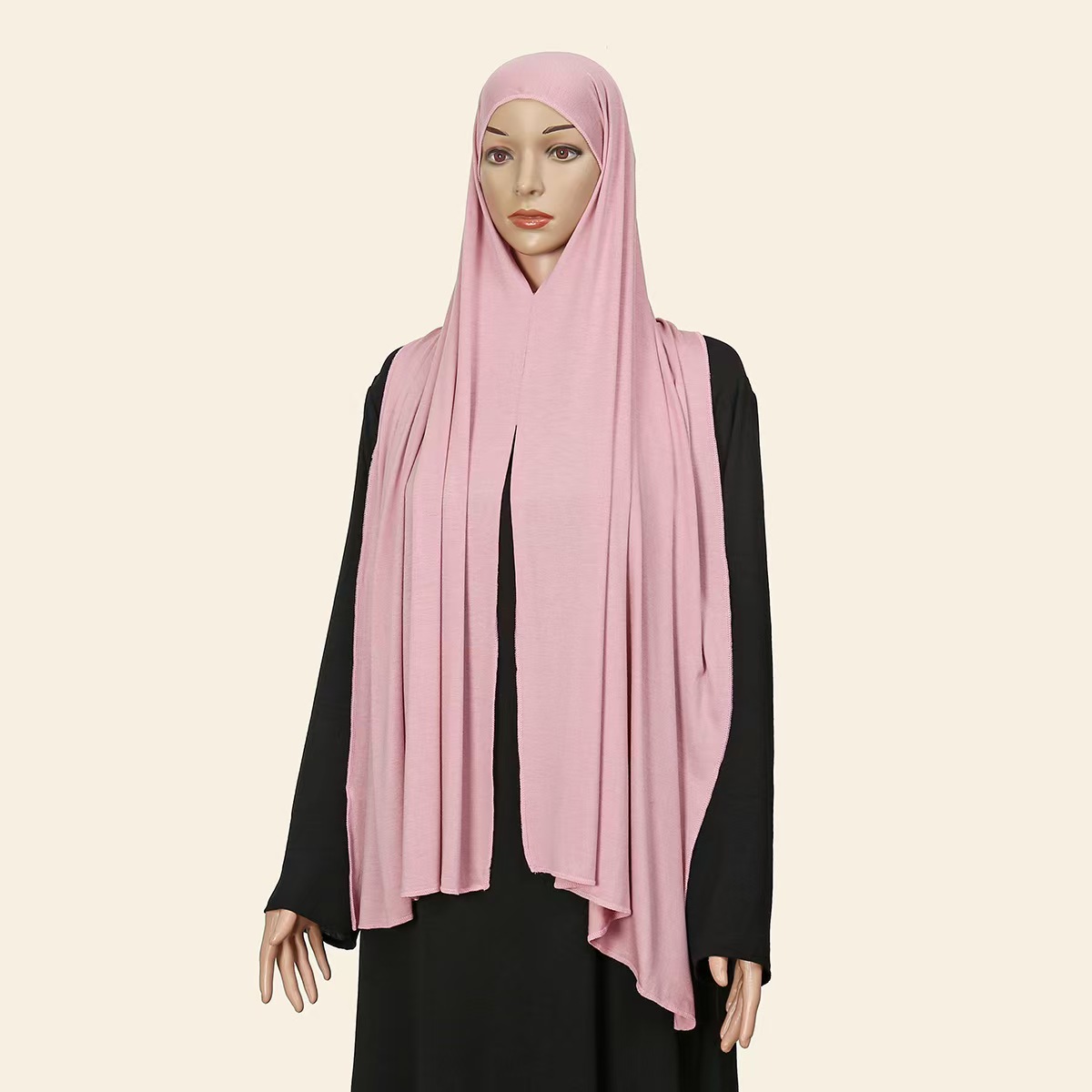 T930 new mercerized cotton equal length lazy headscarf Arab Malay ladies sweat cloth shawl scarf