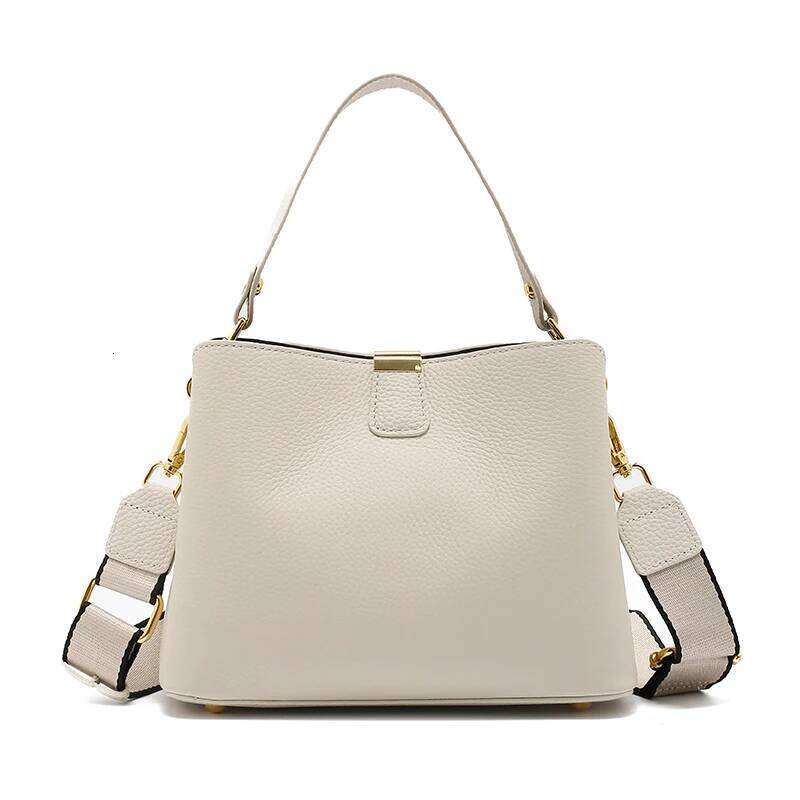 Women Natural Cow Leather Casual Commuter Shoulder Bags Female Fashion Retro Crossbody Bag Lady Cowhide Handbag