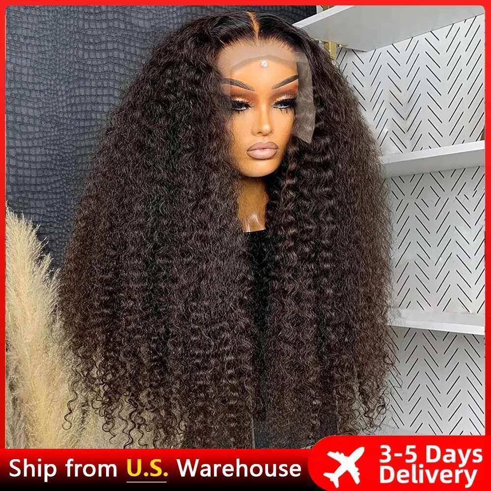 250% Water Deep Wave 13x6 HD Frontal Wig 100% 30 32 34 Inch Brazilian Curly Lace Front Human Hair Wigs on Sale