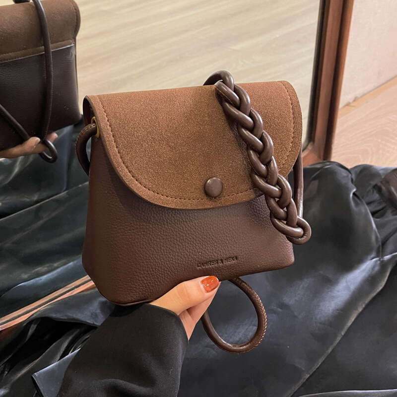 Trendy Women's Bags 2023 New Niche Design Shoulder Textured Fashion Crossbody Bucket Bag for Women