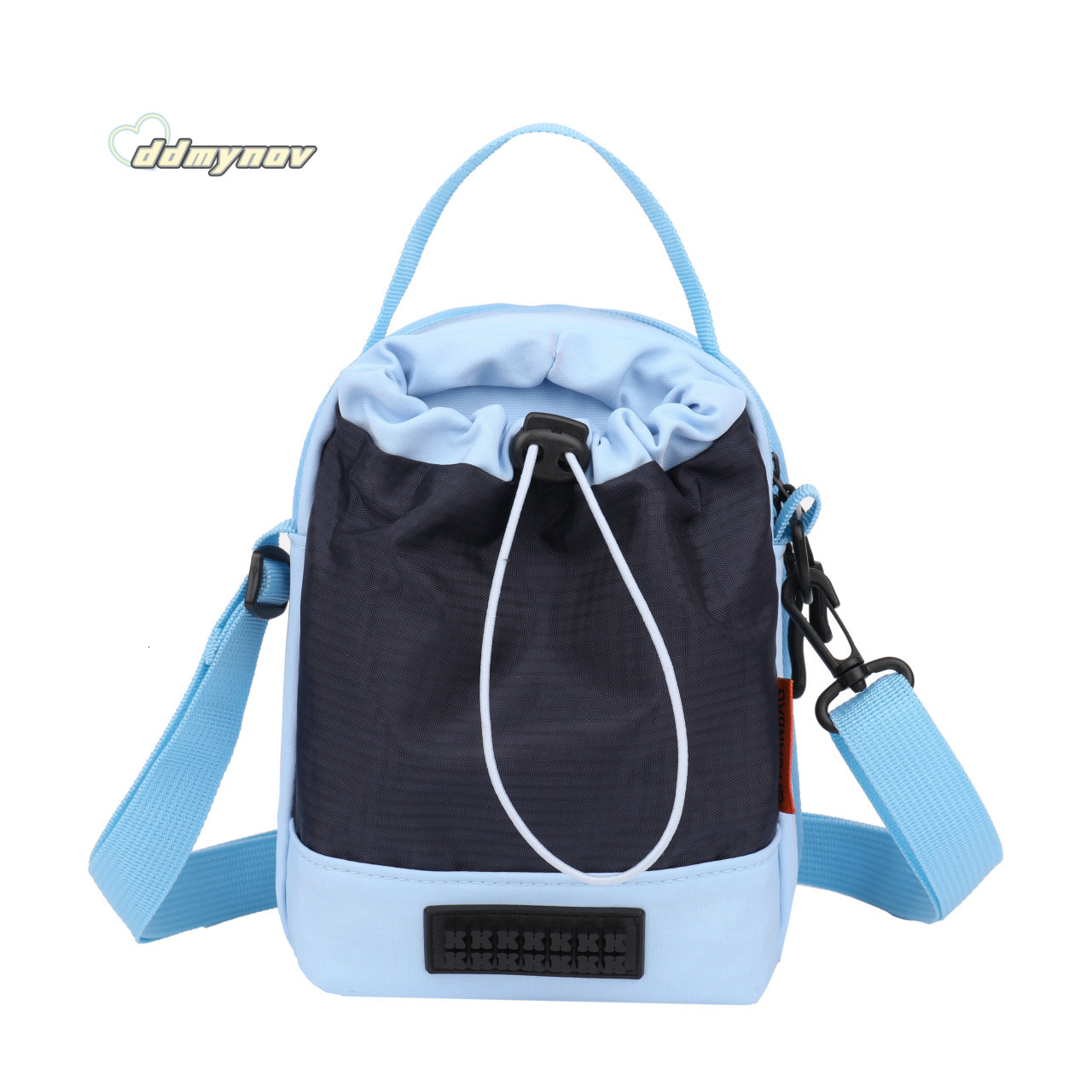 Summer Color-Block Portable Bottle Small Women 2025 New Lightweight Crossbody Phone Multifunctional Water Cup Bag for Men ddmynov