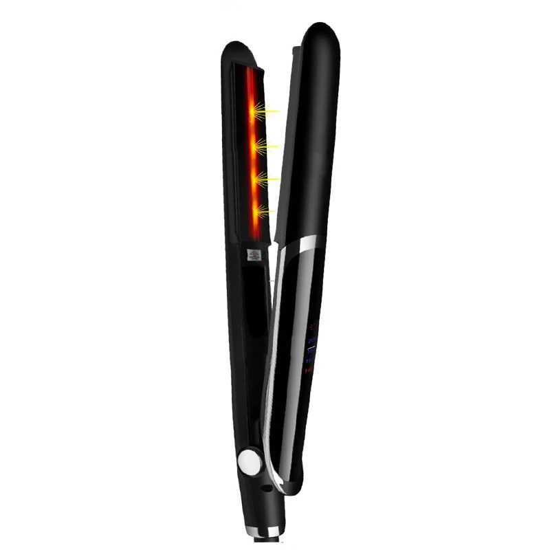 Infrared Flat Iron Hair Straightener Professional Thermostatic Ceramic Coating Curler Styling Tools Hair Flat Iron W250610