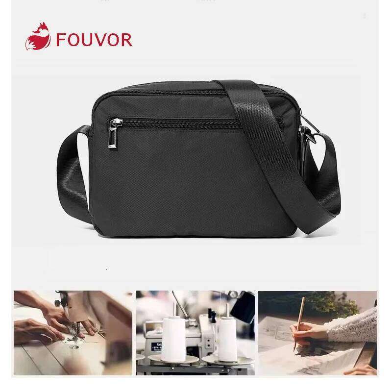 Fouvor Crossbody For Women 2025 Fashion Waterproof Shoulder High Quality New Small Canvas Sports Messenger Bag 2961-11