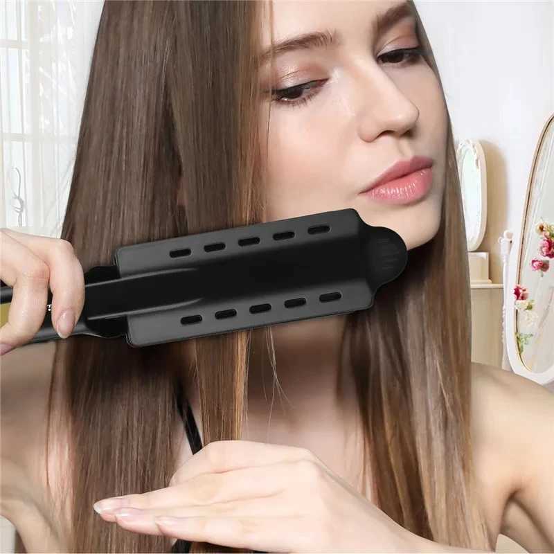 Hair Straightener Four-Gear Temperature Adjustment Ceramic Tourmaline Ionic Flat Iron Curling Iron Hair Curler For Women Hair W250610