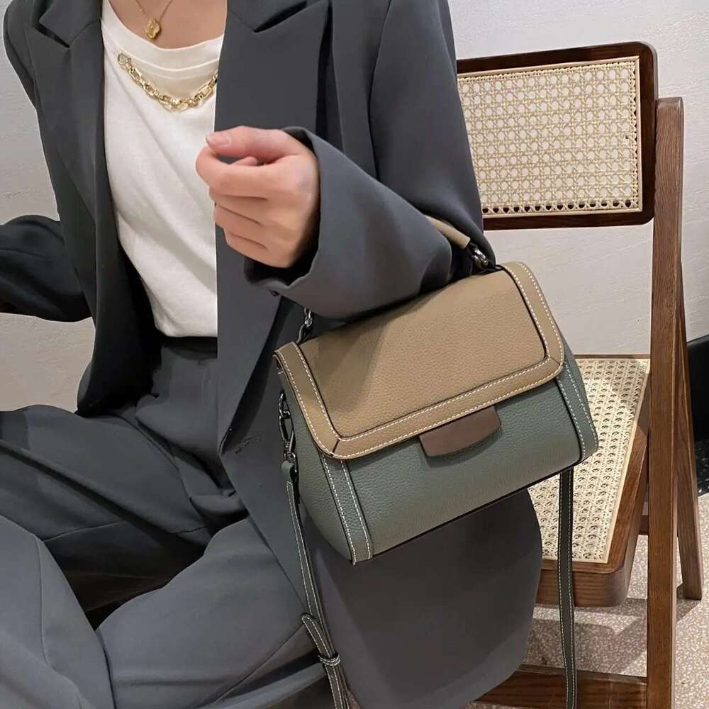 Genuine Leather Crossbody Women's 2023 New Fashion Versatile Handbag Classic Trendy Design Shoulder Bag For Lady