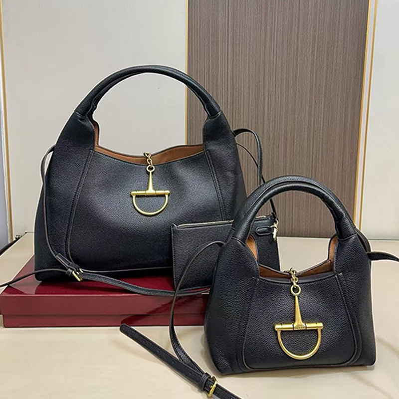 Designer Totes Bag Handbags Fashion Softbit Shoulder Bucket Tote Women Leather Burgundy Shopping Bag