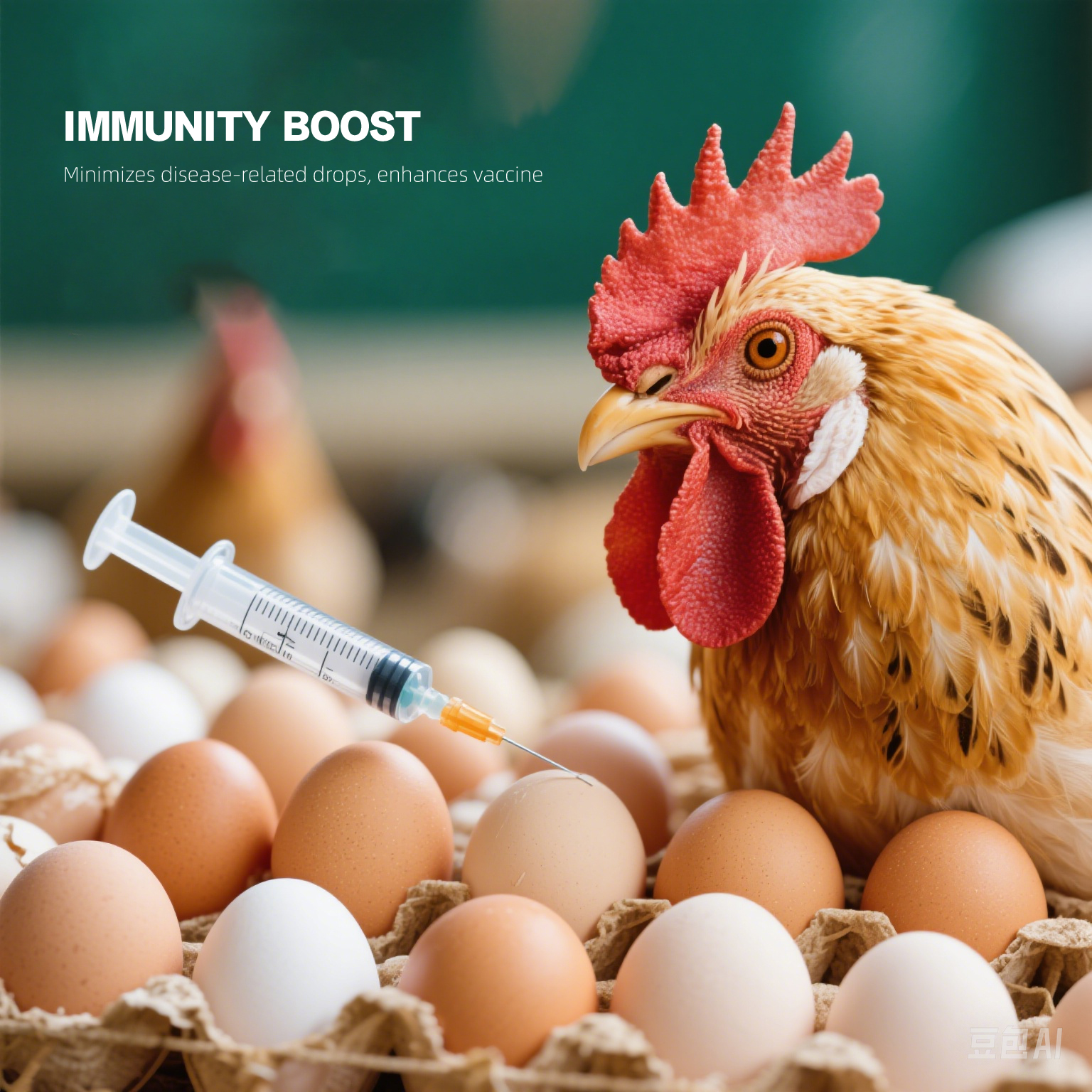 Seven Lucky Eggs Herbal Egg Booster & Higher Laying Rate & Longer Peak & Better Egg Quality