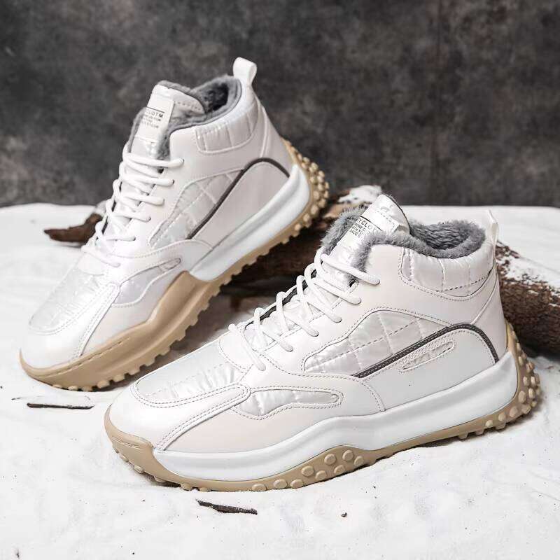 Wholesale Fashion New Men's Trendy Plus Cotton Breathable Sports Running Shoes