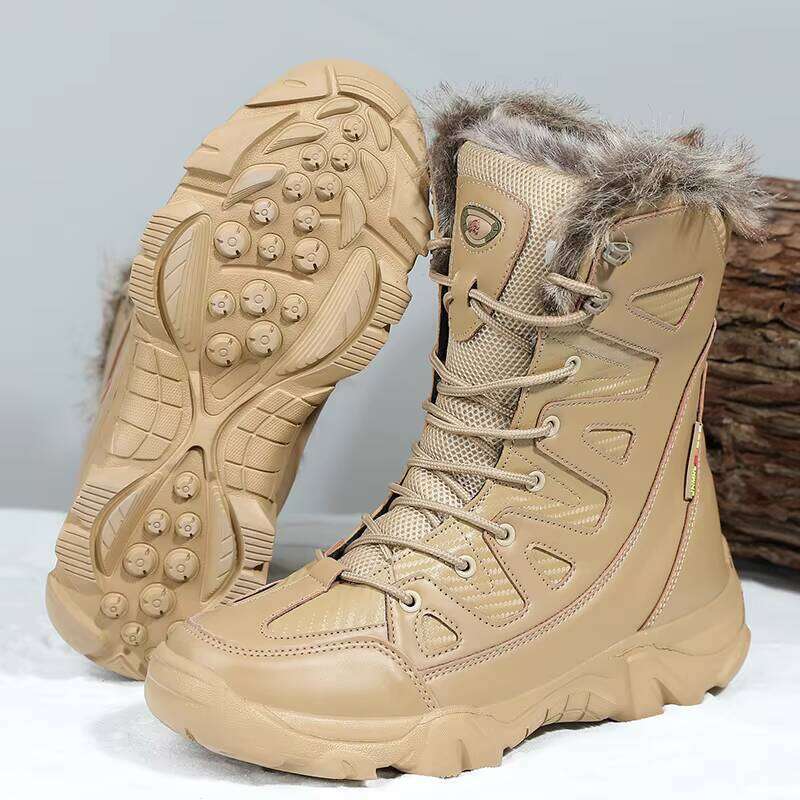 Wholesale Outdoor Men's Hiking High-quality Fashion High Top Sports Breathable Walking Shoes for Men