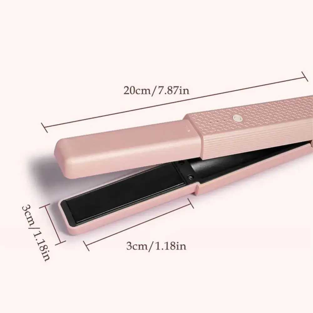 Even Heat Distribution Mini Hair Straightener Anti-Burn Temp Adjustable Hair Straightening Irons Fast Heating W250610