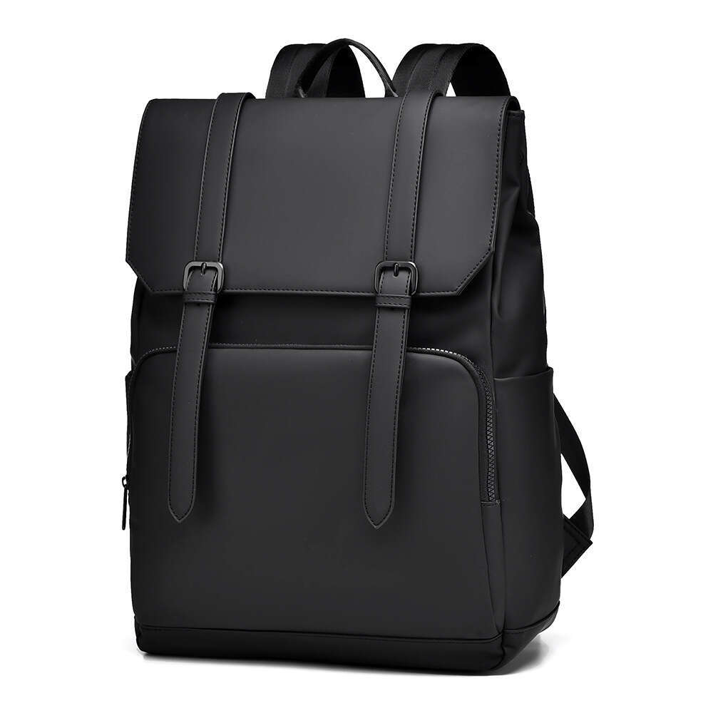 2024 Large Capacity Commuter Men's Backpack Autumn New Solid Color Fashion Simple