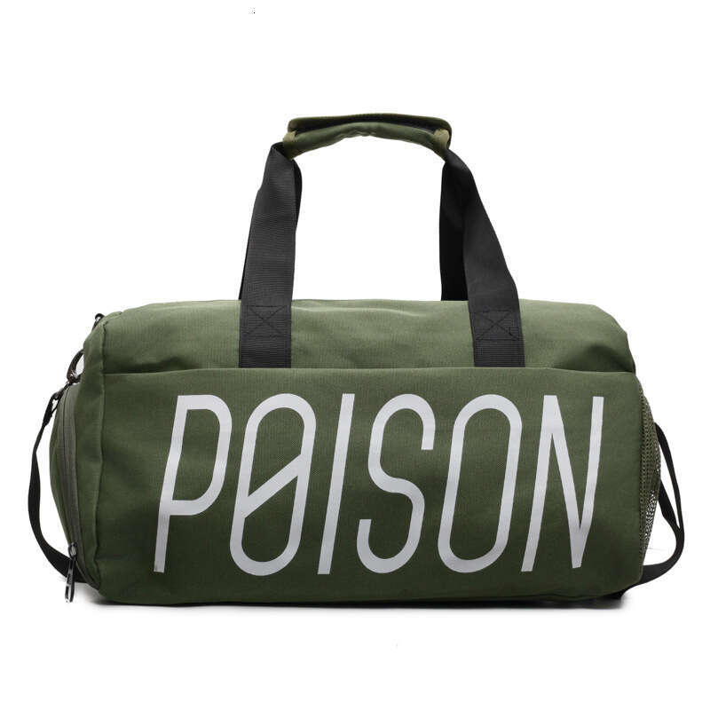 Korean Style Crossbody Baseball Color Block Handheld Large Capacity Cylinder Sports Mommy Travel Bag