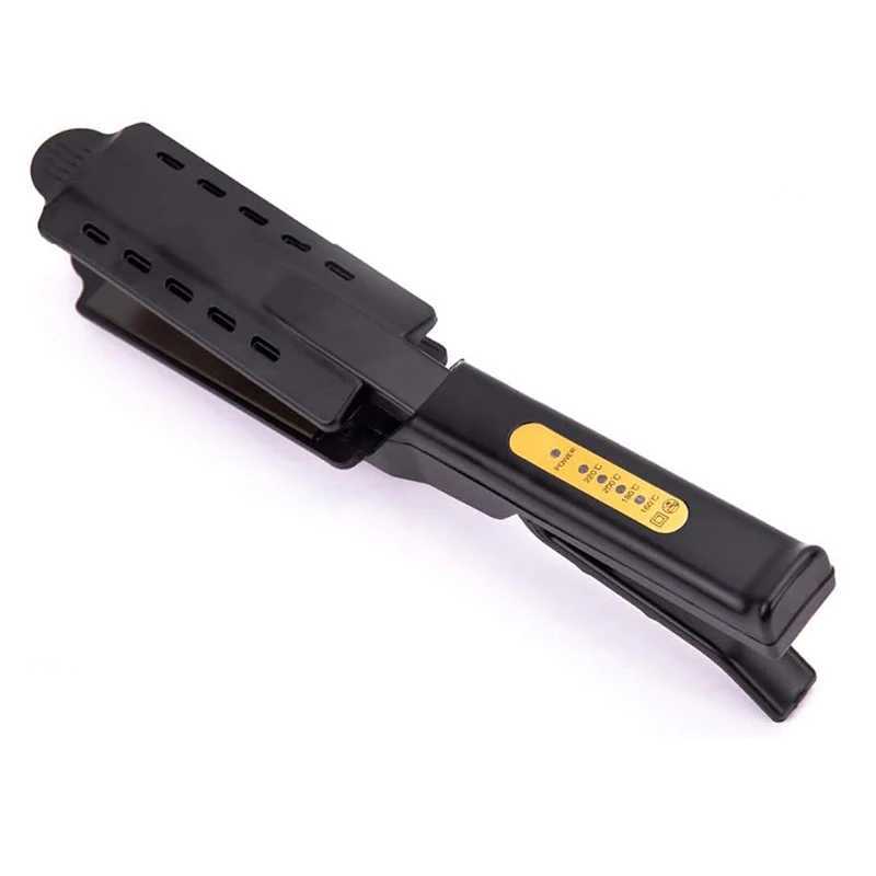 Hair Straightener Four-Gear Temperature Adjustment Ceramic Tourmaline Ionic Flat Iron Curling Iron Hair Curler For Women Hair W250610