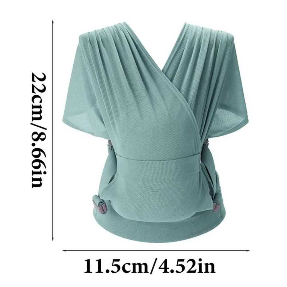 Newborn Baby Carrier Wrap Stretchy Adjustable 0-24 Month Front Facing Portable Foldable Infant Carrier Belt Baby Swaddle Strap y250610K0JB