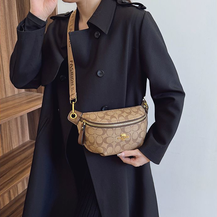 Waist Bags 2025 New Designer Bag Fashionable Soft Leather Floral High-quality Texture Daily Matching For Women