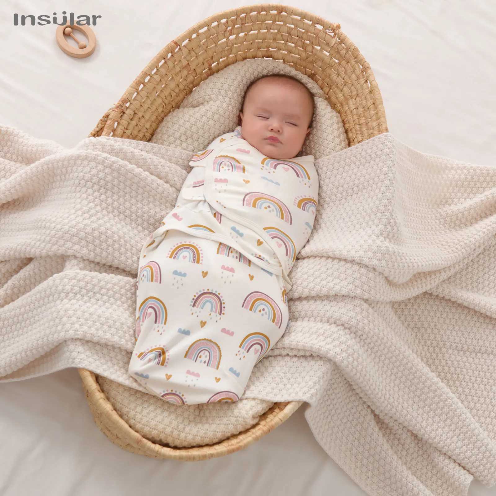 INSULAR Muslin Baby Blankets Swaddles Newborn Soft Swaddle Wrap Cotton Baby Bedding Accessories Bath Towel Swaddles y250610R213
