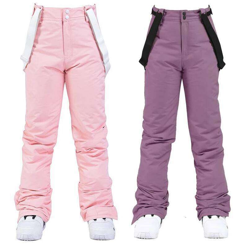 Winter Ski Men Women Couple Windproof Waterproof Thick Warm Outdoor Sports Snowboard Pants Breathable Snow Trousers