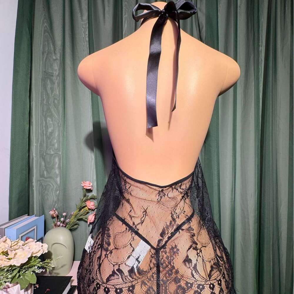 Spell Lingerie Porn Suits Mesh Couple Fun Lingerie Bed Temptation Abstinence Style Transparent Strap Sexy Sleepwear Set Sexy Lingerie