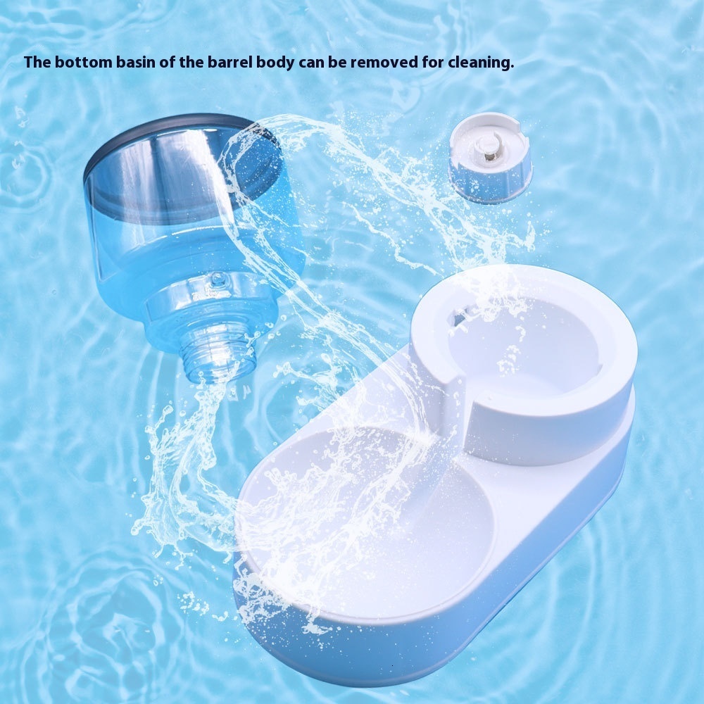 Automatic Feeder For Cats Large Capacity Water Dispenser Anti-Spill Cat Bowl Pet Supplies