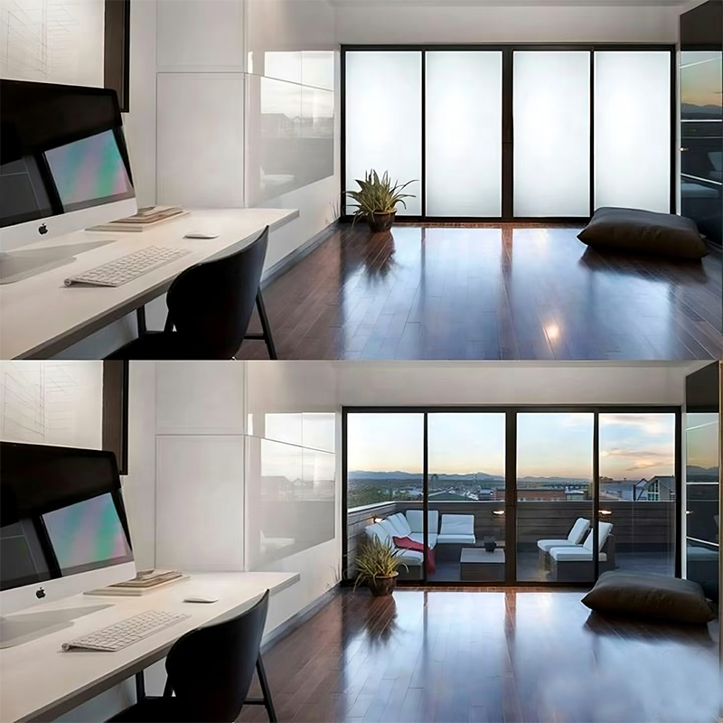 Super Safe Electrically Operated Dimming Glass Offering Optimal Clarity & Privacy Features