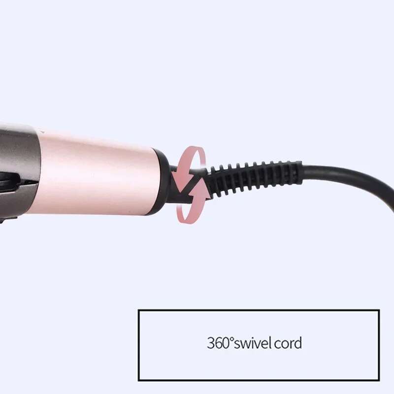 2 in 1 Twist Rotating Straightening Curler Wet & Dry Flat Iron Curling Hair Styler Tools